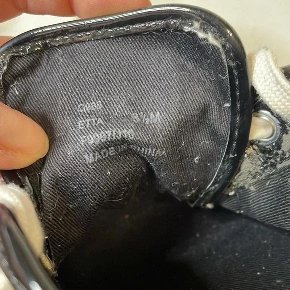 Coach Black And White Sneakers Women Size 8.5 - Picture 9 of 9